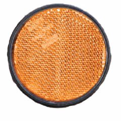 Reflector 60mm zelfklevend oranje
