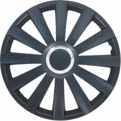 Spyder Black Chrome – 15 inch wieldoppen