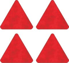 Reflecterende driehoek sticker
